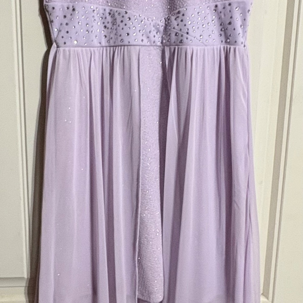 Girls Lilac dress - semi formal - girls cute dress - Picture 3 of 8